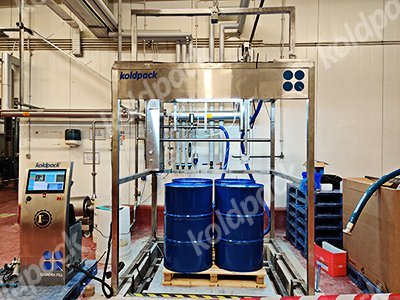 Quadrafill On Pallet Barrel Filling Machine